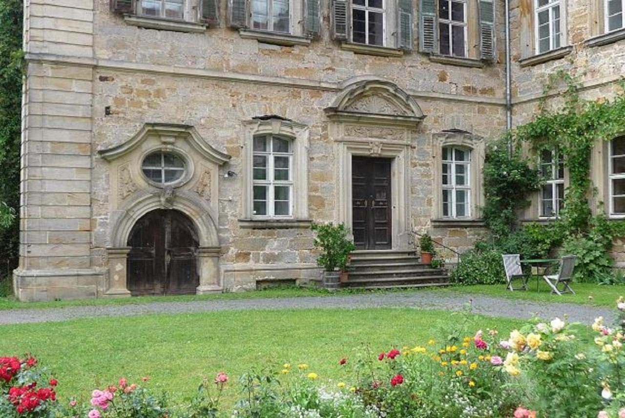Ferienzimmer Im Schloss Burgpreppach Eksteriør bilde